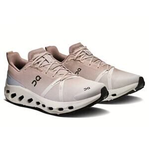 NIB On Cloudsurfer Trail Waterproof Sneaker Shoes Ice/Cream Womens Size 10.5